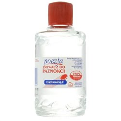 Zmywacz do paznokci z witaminą F Poezja szklana butelka 50ml