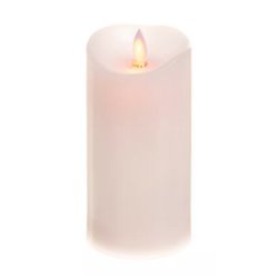 Znicz diodowy LED świeca LED Subito z ruchomym płomieniem 150mm kość słoniowa