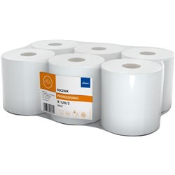 Lamix ręcznik w roli Ellis Professional 120/2 biały 6 rolek