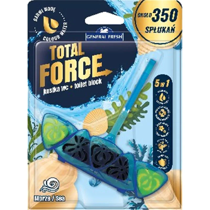 General Fresh WC kostka General Total Force Dynamic Morze 45g