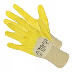 Rękawice Robocze Nitryl Żółty PPO10 10/XL