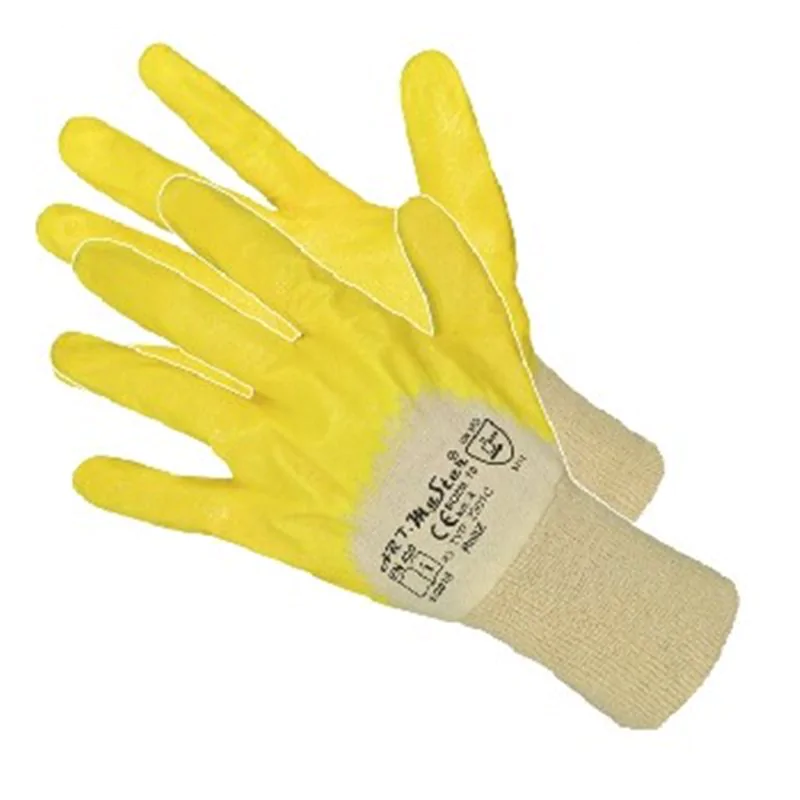 Rękawice Robocze Nitryl Żółty PPO10 10/XL