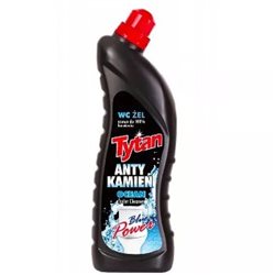 Tytan żel do WC anty kamień blue power 700g