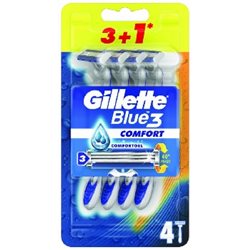 Gillette jednorazówki Blue3 4szt