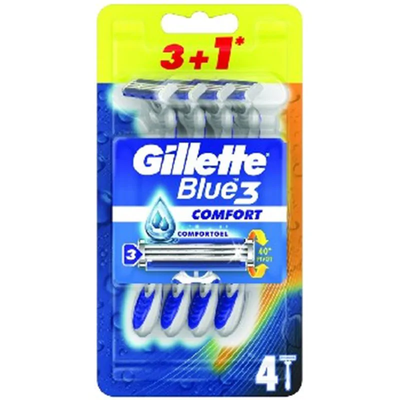 Gillette jednorazówki Blue3 4szt