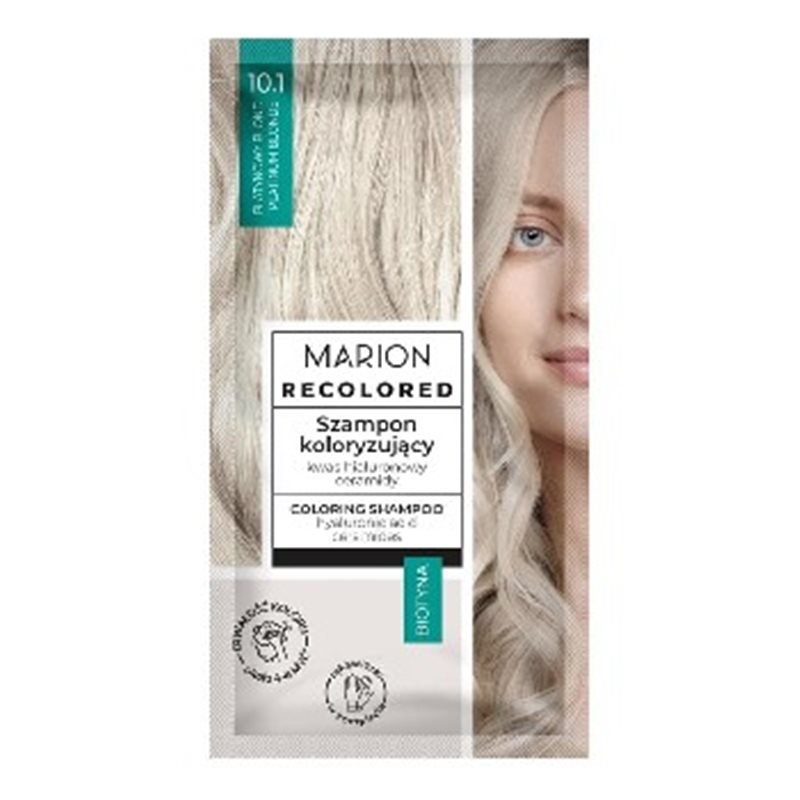 Marion szamponetka koloryzująca platynowy blond 10.1 35ml