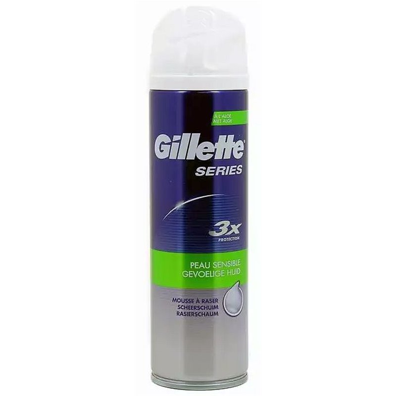 Gillette pianka do golenia Series Aloe Vera Sensitive
