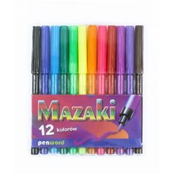 Mazaki Penword 12 kolorów 