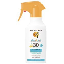 KOLASTYNA Emulsja do opalania dla dzieci w sprayu SPF 30, 200 ml