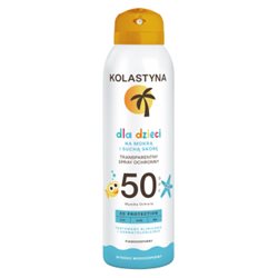 KOLASTYNA Emulsja ochronna w sprayu na suchą i mokrą skórę dla dzieci SPF 50, 150 ml