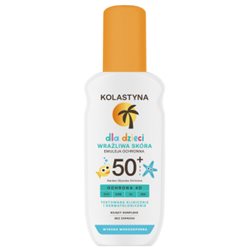 KOLASTYNA WRAŻLIWA SKÓRA Emulsja ochronna w sprayu dla dzieci SPF 50+, 150 ml