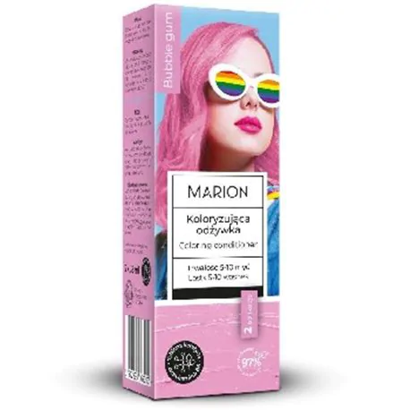 Marion odżywka koloryzująca pink 5-10 myć 2x35ml