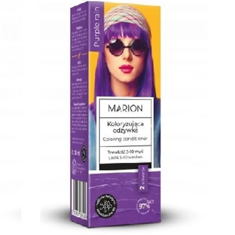 Marion odżywka koloryzująca purple rain 5-10 myć 2x35ml