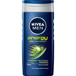 NIVEA MEN Energy Żel po prysznic 250 ml
