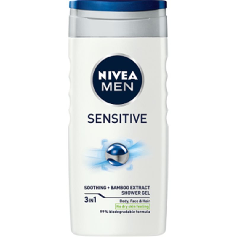 NIVEA MEN Sensitive Żel pod prysznic 250 ml