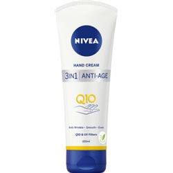 NIVEA Q10 Przeciwzmarszczkowy krem do rąk 3in1 Anti-Age Care 75 ml