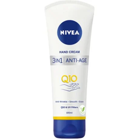 NIVEA Q10 Przeciwzmarszczkowy krem do rąk 3in1 Anti-Age Care 75 ml