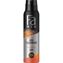 Fa ?en Red Cedarwood 72h Antyperspirant w sprayu o zapachu nut drzewnych czerwonego cedru 150 ml