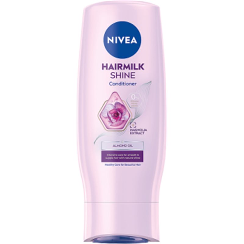 NIVEA odżywka do włosów Hairmilk Natural Shine Łagodna 200 ml
