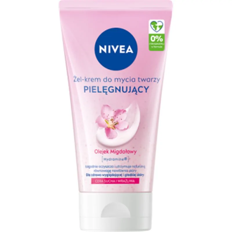 NIVEA Żel-krem do mycia twarzy cera sucha i wrażliwa 150 ml