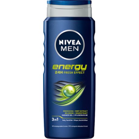 NIVEA MEN Energy Żel pod prysznic 500 ml