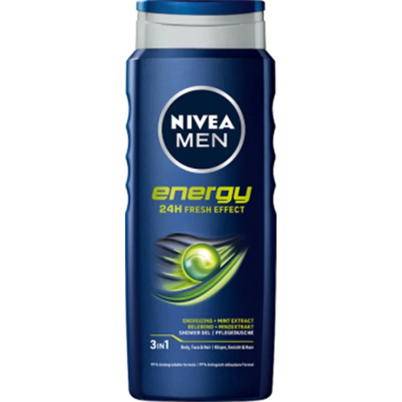 NIVEA MEN Energy Żel pod prysznic 500 ml