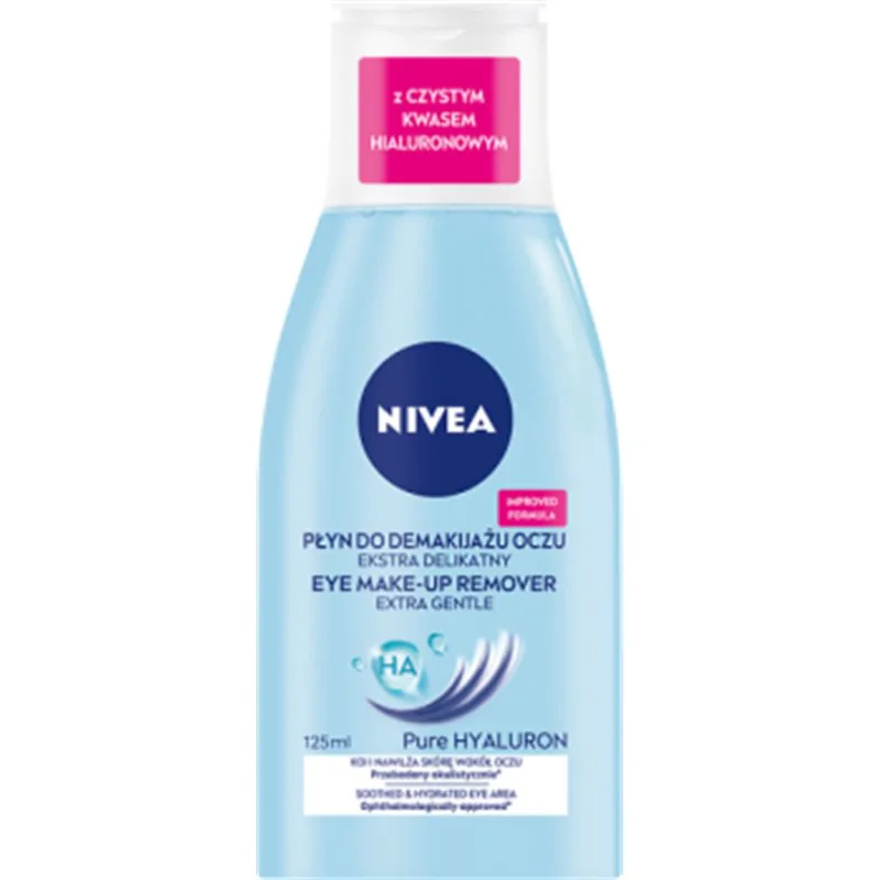 Nivea Ekstra delikatny płyn do demakijażu oczu 125 ml