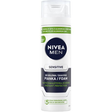 NIVEA MEN Sensitive Pianka do golenia 200 ml