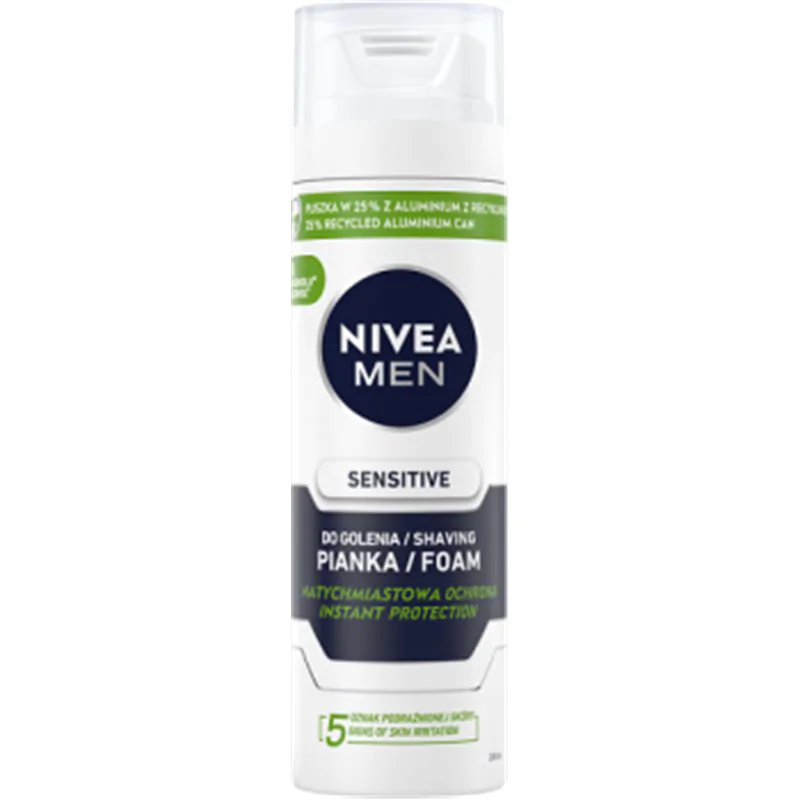NIVEA MEN Sensitive Pianka do golenia 200 ml