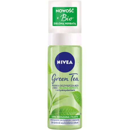 Nivea Green Tea Pianka oczyszczająca z bio zieloną herbatą 150 ml