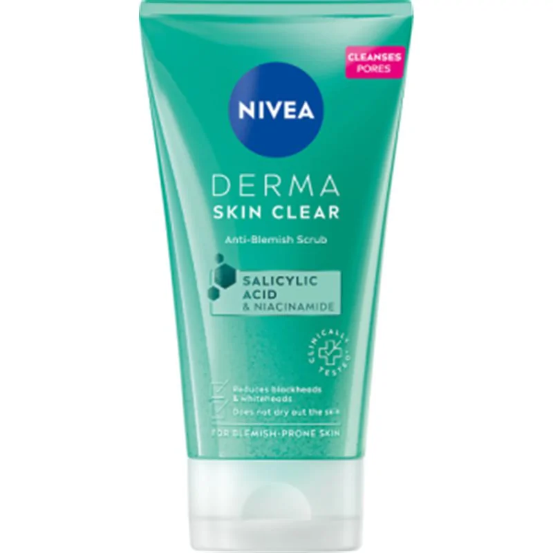 Nivea Derma Skin Clear Peeling przeciw niedoskonałościom 150 ml