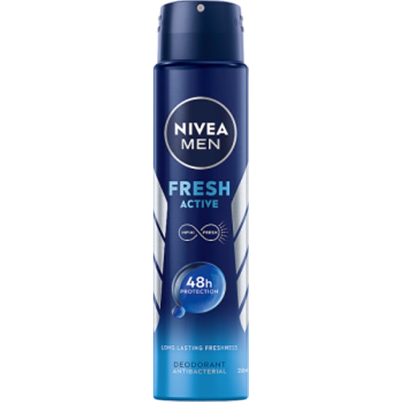 Nivea MEN Fresh Active Dezodorant w spray'u 250ml