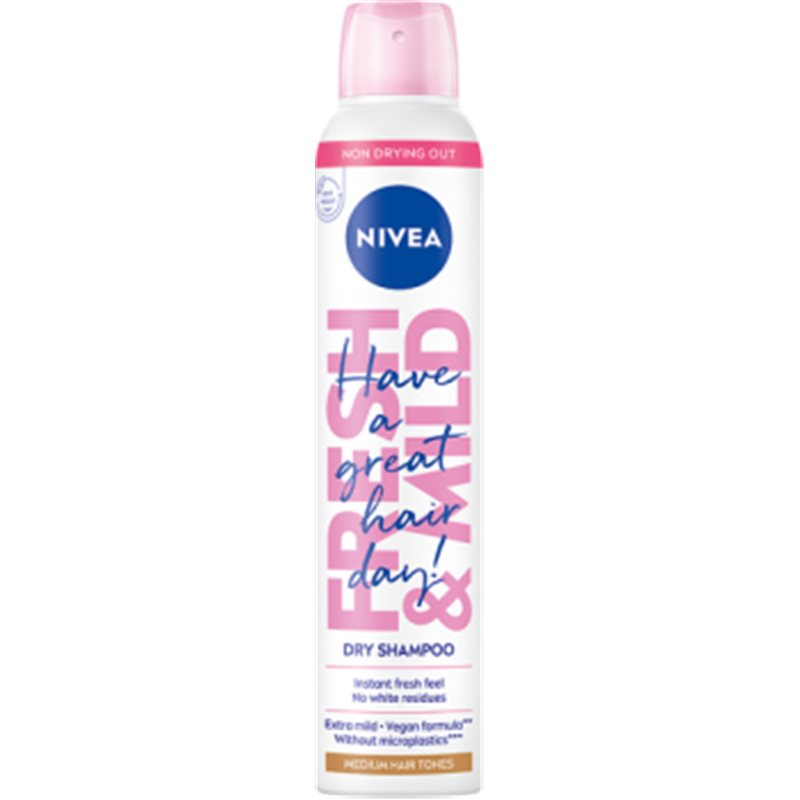 NIVEA Fresh Revive Suchy szampon dla szatynki 200 ml