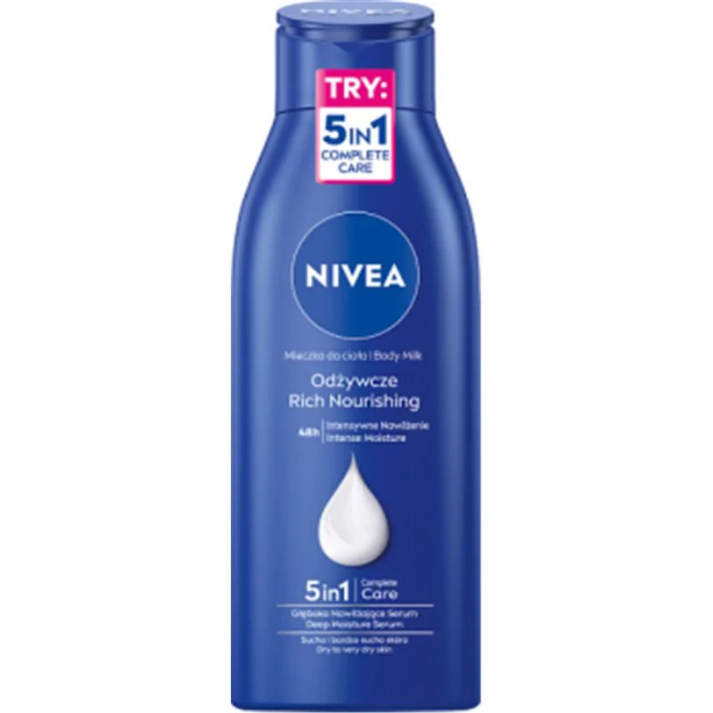 Nivea Odżywcze mleczko do ciała skóra sucha i bardzo sucha 400 ml