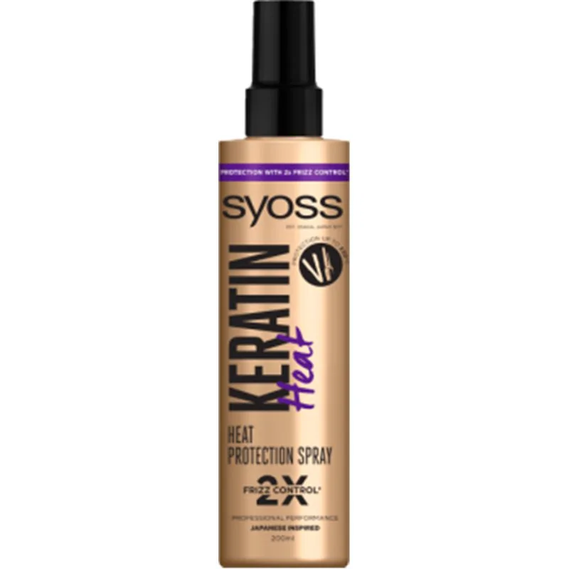 Syoss Keratin Heat Spray do włosów termoochronny 200 ml