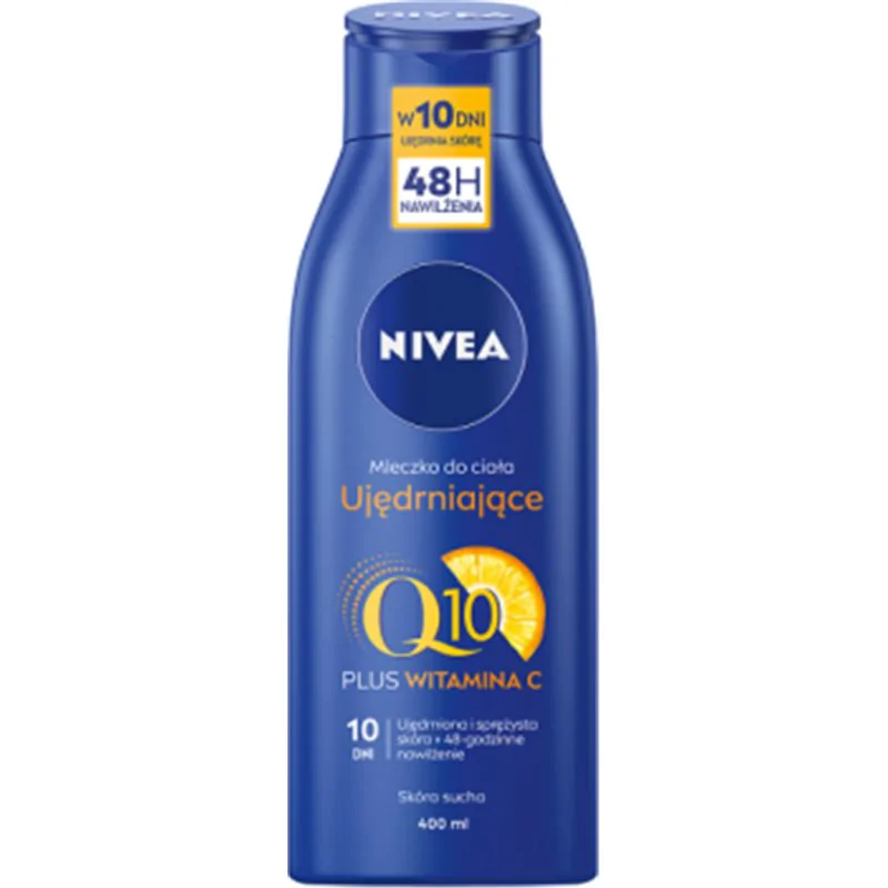 NIVEA Q10 Plus Ujędrniające mleczko do ciała skóra sucha 400 ml