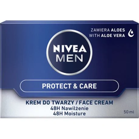 NIVEA MEN Protect & Care 48 h Nawilżający krem do twarzy 50 ml