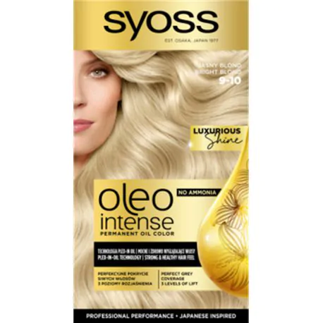 Syoss Oleo Intense Farba do włosów Jasny Blond 9-10