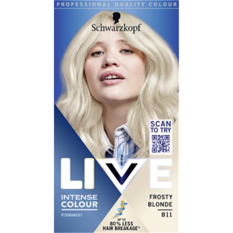 Schwarzkopf Live Intense Colour Farba do włosów B11 Frosty Blonde