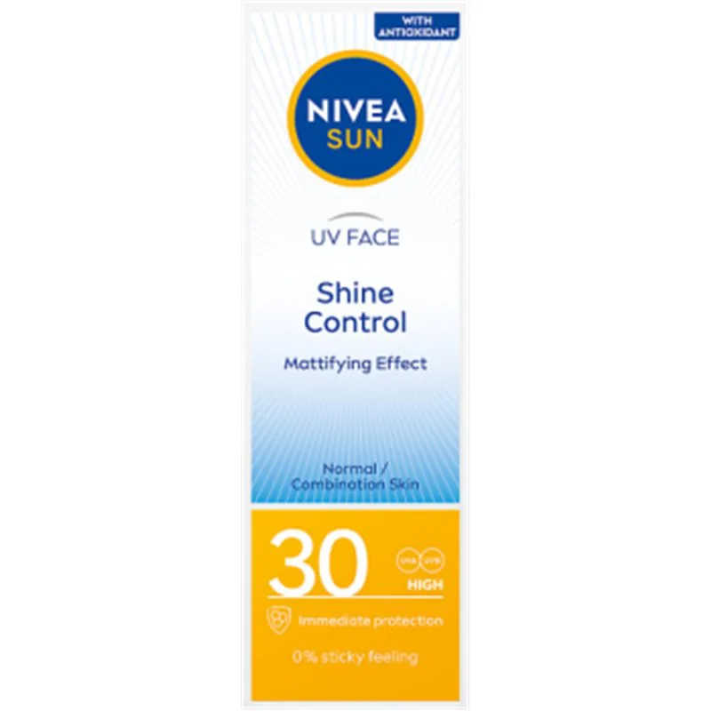 Nivea SUN Shine Control matujący krem do twarzy SPF 30 50ml