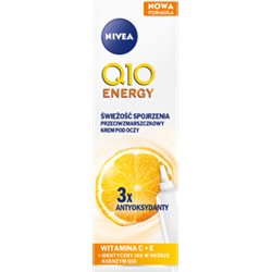 Nivea Q10 Energy Przeciwzmarszczkowy krem pod oczy 15 ml