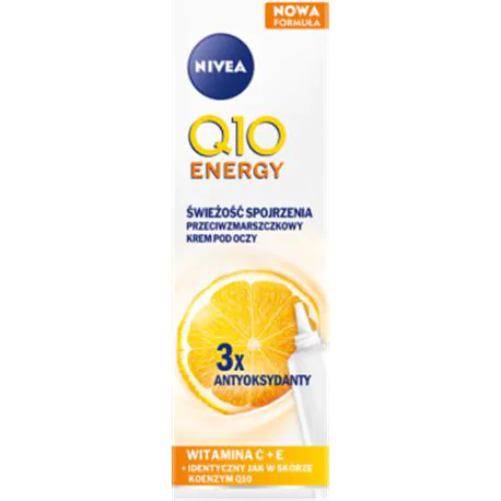 Nivea Q10 Energy Przeciwzmarszczkowy krem pod oczy 15 ml