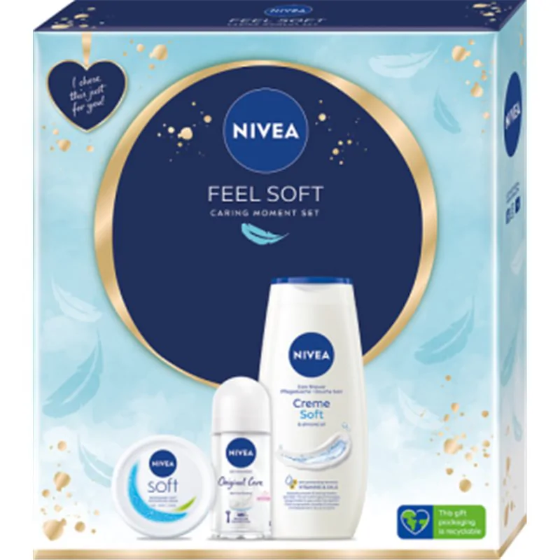 Zestaw kosmetyków dla kobiet Nivea Feel Soft