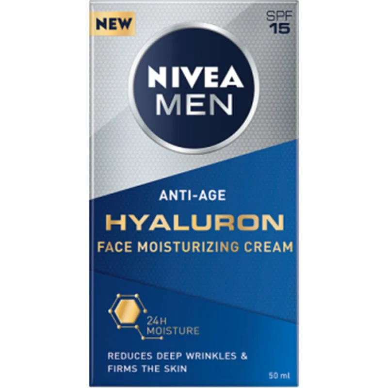 Nivea Men krem przeciwzmarszczkowy do twarzy Hyaluron 50ml