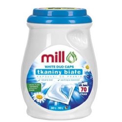 Mill kapsułki do prania biel 70szt