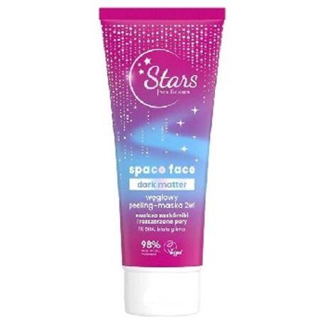 Only Bio Stars Space Face węglowy peeling maska 2w1 75ml