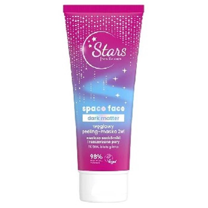 Only Bio Stars Space Face węglowy peeling maska 2w1 75ml