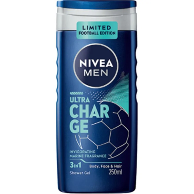 Nivea żel pod prysznic Ultra Charge 250ml