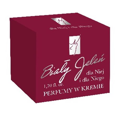 Biały Jeleń perfumy w kremie 50ml