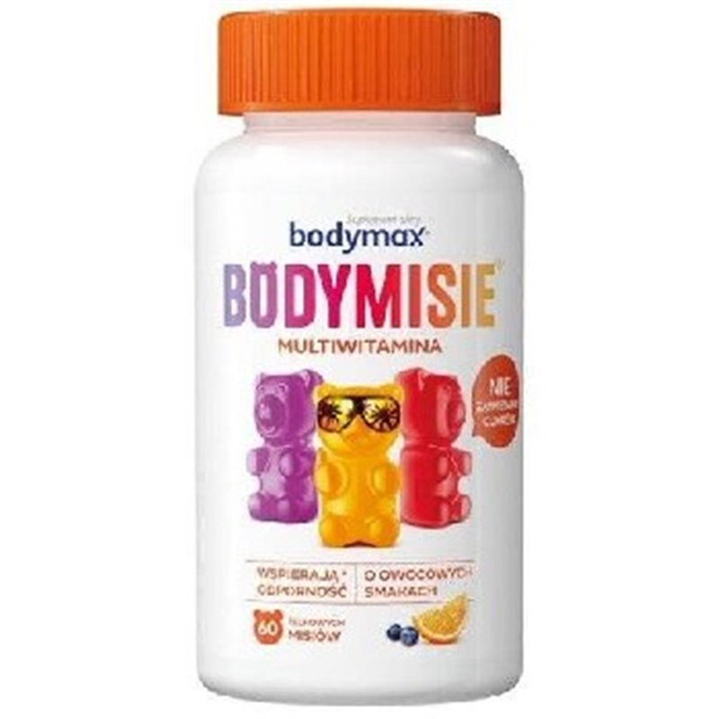 Bodymax Bodymisie multiwitamina o smaku Owocowym kapsułek 60szt